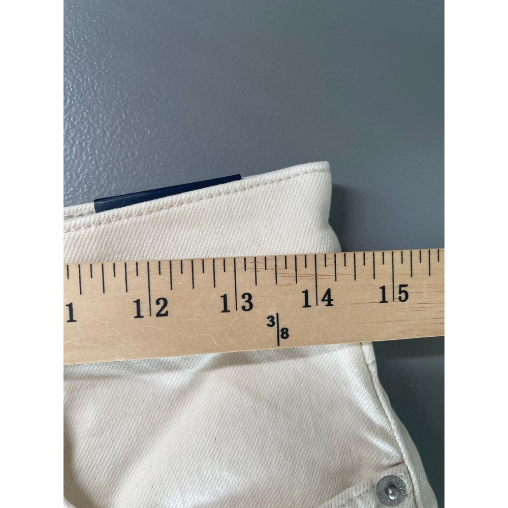 J.Crew Slim Barrel Jean Denim Women‎ 27 Tall Ecru Cream CQ558 New - Picture 10 of 12